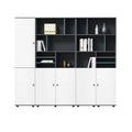 New Design Modern Living Room Wooden White bar Divider Storage Display Cabinet Office Home Bookcase Bookshelf