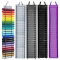 60/48/24/12 Vinyl Storage Holder Hanging Bag Vinyl Roll Storage Rack Thermal Transfer Film Organizer Hanging Pocket Behind