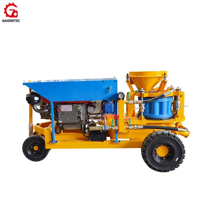 GZ-9D Manufacturer diesel Engine Dry Type Shotcrete Machine