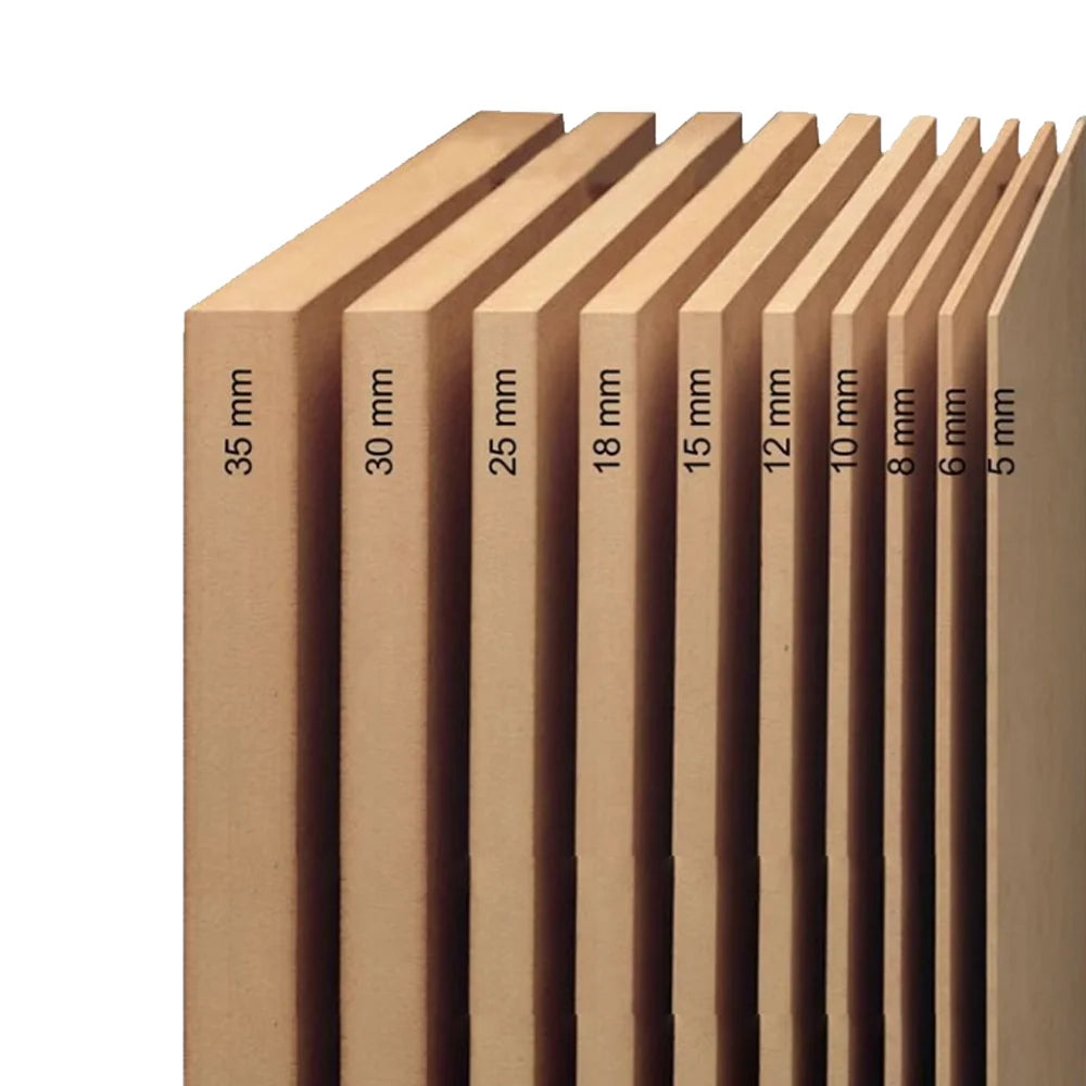Manufacturer Wholesale Moisture-Proof Mdf Board 3mm 9mm 12mm 15mm 18mm Fibreboards in Furniture