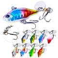 5.2CM-8.5G 8colors Metal VIB Fishing Lure Spin Lure Vibration Bait