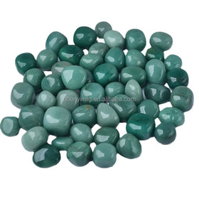 Green Aventurine Tumble Stone Polished Eco-Friendly Feng Shui Home & Feng Shui Decor Natural Palm Stone