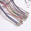 4mm Width Stock Crystal Diamond Shoelace Full Diamond Rhinestone Rope Cords 3D Glass Ins Shining for Shoes