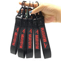 Carry Safety Hand Wrist Strap Lanyard With Custom Embroidered Printing Logo for Car Key Hand Woven Lanyard