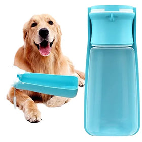 Leak Proof Portable Foldable Pet Water Bottle Dog Travel Cup for Walking Hiking Traveling