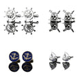 New Men's Stylish Retro Pirate Series Patterned Cufflinks Shirt Accessories for Wedding Anniversary & Gift