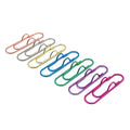 Multifunction Colorful Paper Clips Office School Supplies Large Heart Shaped Paperclips Metal Pen Holder for Notebook