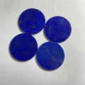 HQ Gems 5mm to 40mm Big Size Round Natural Lapis Lazuli Loose Gemstones