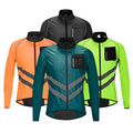 WOSAWE Cycling Rain Jacket High Visibility MultiFunction Jersey Road MTB Bike Bicycle Windproof Quick Dry Rain Coat Windbreaker