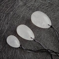 Huiying Natural Clear Quartz Stone Hand Polished Yoni Massage Egg for Sale Jade Eggs