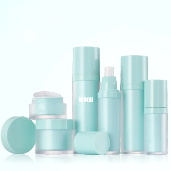 Factory Sale Pink Skincare Cosmetic Packaging Cream Jars 30g 50g 30ml 50ml 100ml 120ml AS Plastic Pump Lotion Bottle