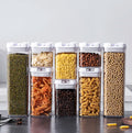 Transparent Plastic Storage Box Container Food Grand Airtight Grain Crisper Keep Food Fresh Custom Color Box air Tight  Storage
