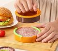 Round Burger Press Hamburger Patty Maker Burgers Meat Press Makers Cooking Gadgets Accessories Kitchen Tool Sets