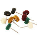 40pcs 2.35mm/3mm Shank Nylon Fiber Polishing Wheel Dental Dremel Rotary Tool Grinding Wheel Brush Jewelry Tools Equipment
