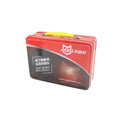 New in 2024  Logo Band Aid Tin Box With Plastic HandleBand-Aid Metal Tin BoxTin Container for Band-Aid
