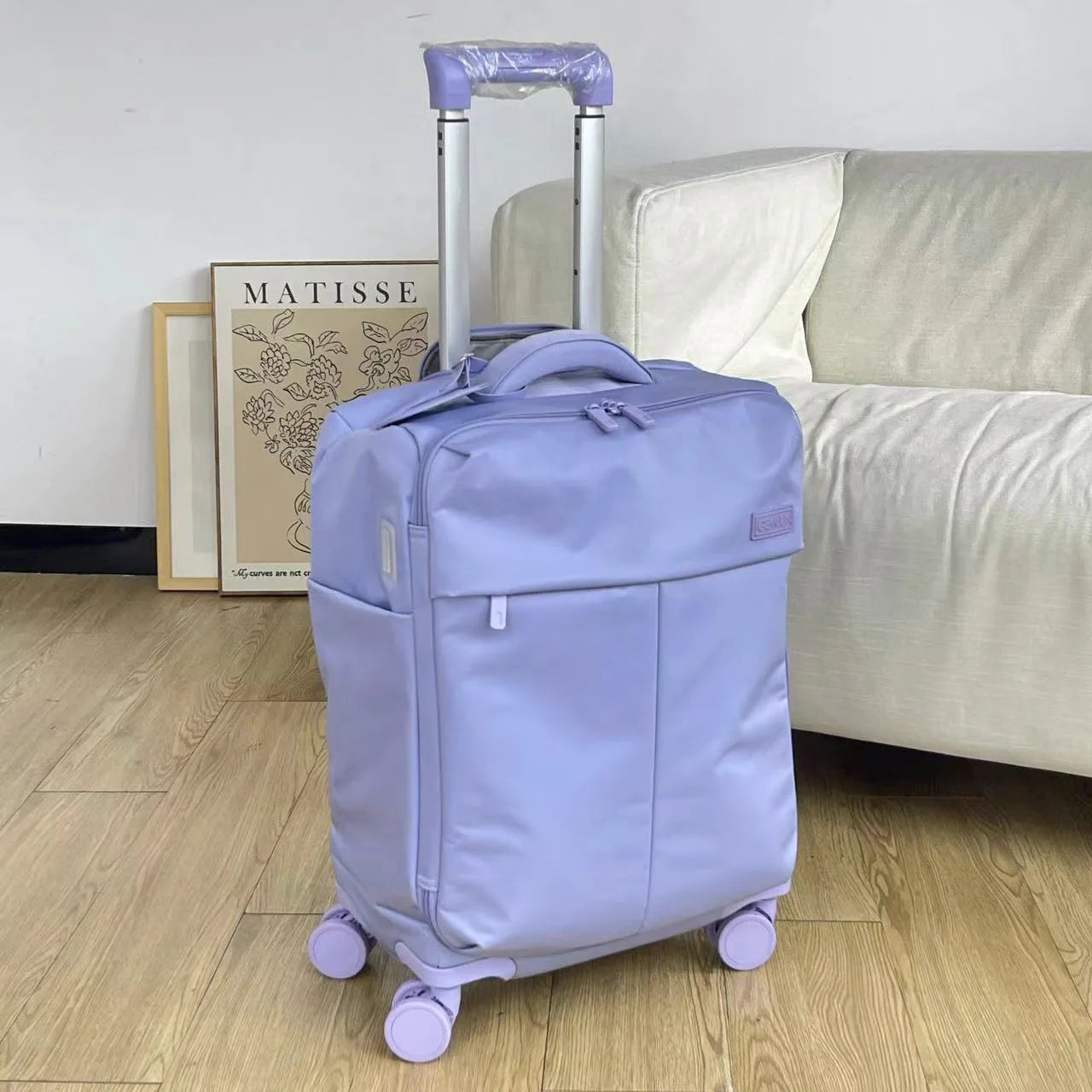 2025 New Model Stock 20inch Ultra-light 24inch Waterproof Scratch-resistant Large Capacity Multifunctional Fabric Trolley