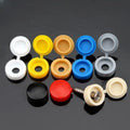 ELEHK Furniture Screws Fittings Round Socket Plastic Nylon Head Cap Screw Cover Decorative Screw Cover Cap