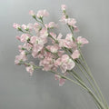 Home Decor B-2681 White Pink Artificial Silk Pea Flowers Decorative Indoor Hot Selling Sweet Peas Blossom