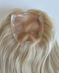 Factory Price 613 Color Hair Toppers for Women Double Drawn European Human Hair Mono Base Topper
