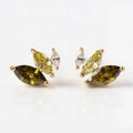 LOZRUNVE Sterling Silver 925 Fashion  Petal Custom Piercing Earring Jewelry