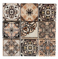 DS Factory Wholesale Square 4''x4'' Travertine Living Room for Floor Bathroom Inkjet Mosaic Tiles in Foshan