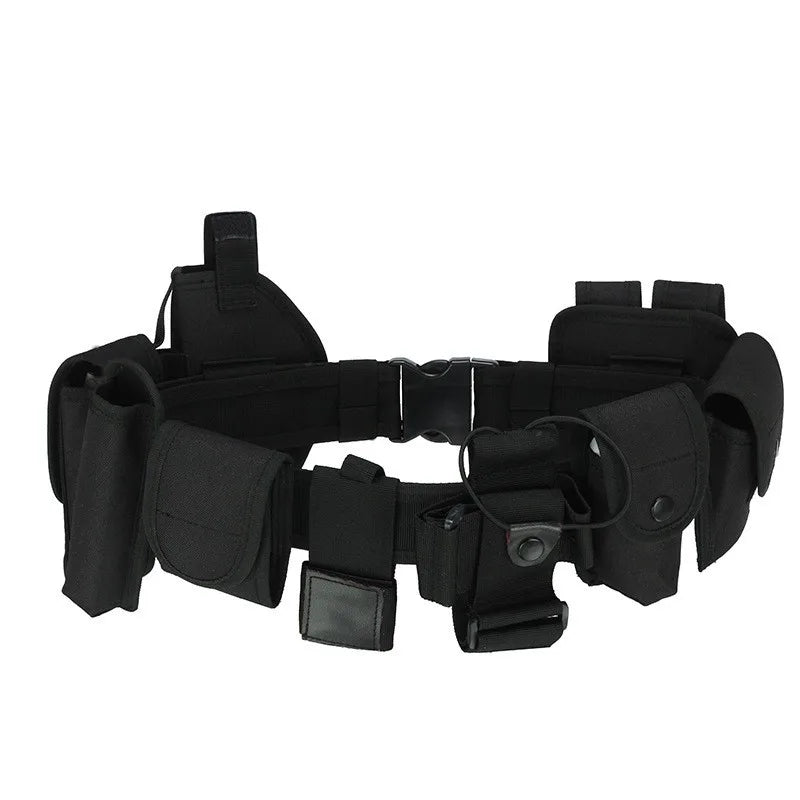 BEARKY New Arrival Molle Training Sports Outdoor Nylon Men's Elastic Belt Security Tactical Tool Belt Bag Sport