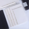A5 20holes /B5 26 Holes /A4 30holes Planner Refills Inserts Filler Paper Pages Loose Leaf Paper Notebook for Budget Binder