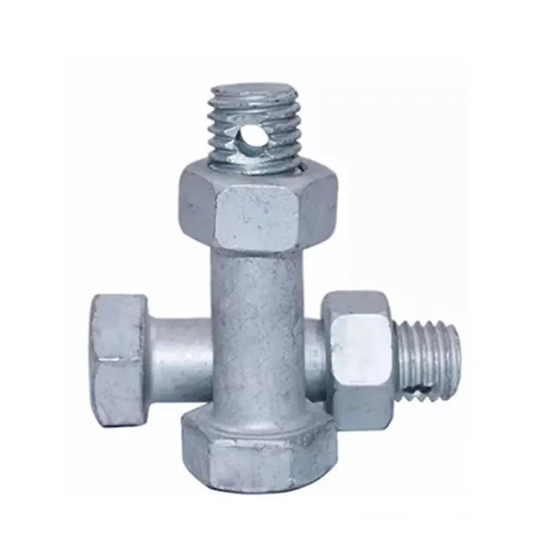 Power Energy Carbon Steel Grade 10.9 A325 Hdg Hex Bolts with Hole in Middle for Outdoor Energy Infrastructure