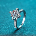 Aimgal GRA Certified 1ct Moissanite Ring Eternity Band D-VVS1 in S925 Sterling Silver Plated Pt950 for Wedding Gifts