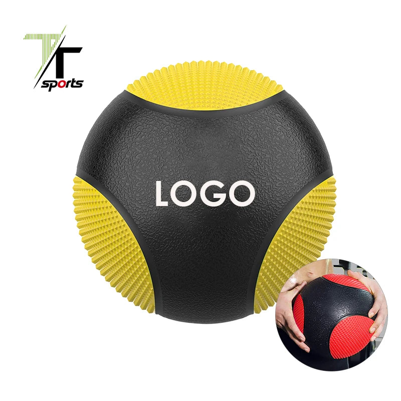 Non-Slip Rubber Weighted Fitness Medicine Ball Exercise Toning Ball Heavy Workout Ball