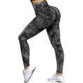 Hot Selling Fitness Yoga Wear Pants Tie Dye Cellulite Seamless Lift Gym Leggings Women's Yoga Scrunch Butt Leggings