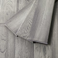 Modern Style European Grey Oak Hardwood Flooring Click Lock Installation ABCD Surface Smooth Matte Finish Eco-Friendly Villa