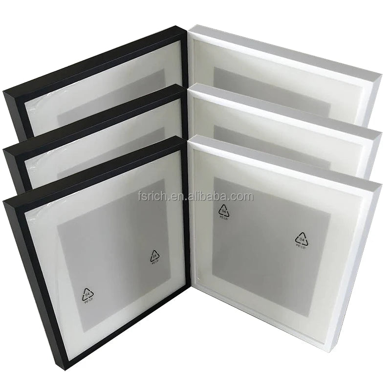Hot Sale Cheap Creative Office Fotos Lightweight Adhesive Tiles Frame Ps Plastic Photo Photo Frames
