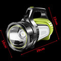 Portable Camping Strong Light USB Rechargeable Handheld Flashlight Searchlight