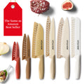6PCS Stainless Steel Kitchen Chef Knife Set with Protective Cover for Home and Kitchen