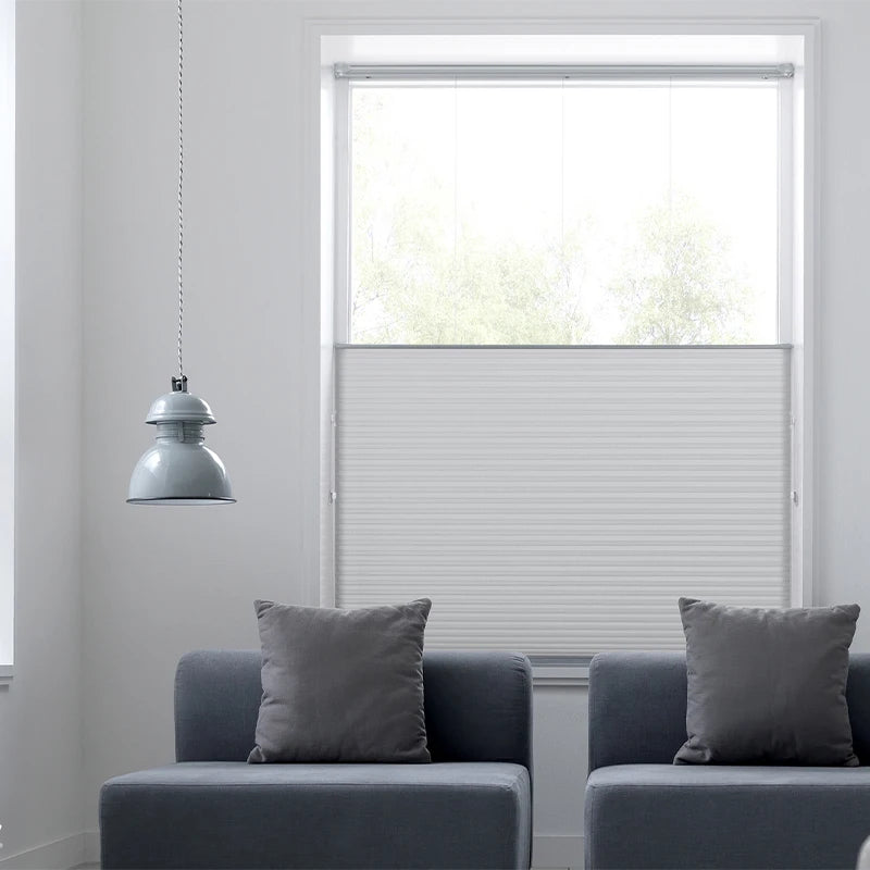 Remote Control Day and Night Blackout Cellular Shades Motorised Honeycomb Blinds for Window Cellular Fabric and Blind Day Night
