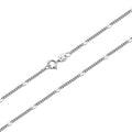Wholesale Fashion 925 Sterling Silver 2mm Curb Chain Fine Jewelry