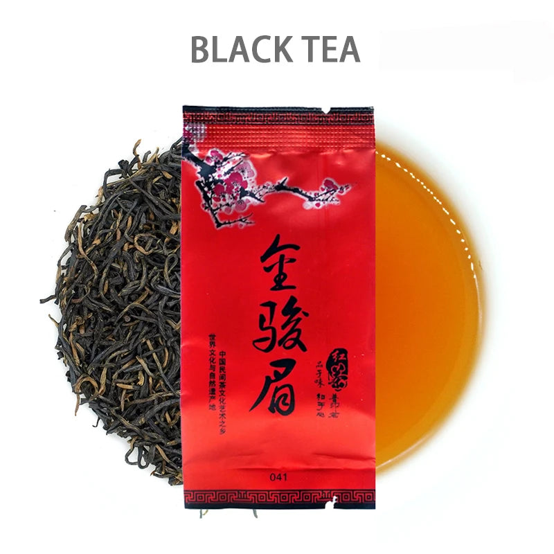 Sample Pack Chinese Jin Jun Mei Black Tea High Quality Jinjunmei Loose Leaf Tea Traditional Wuyi  Kung Fu Tea