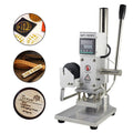 Factory Wholesale Hot Foil Stamping Machine Manual Digital Leather Logo Embossed T Slot Hot Stamping Machine