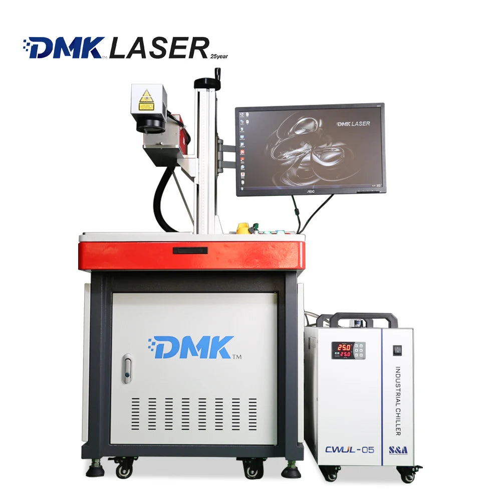 DMK High-Precision Industrial UV Laser Marking Machine for Metal Plastic Electronics for Permanent Marking