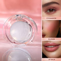 Custom Label 3-Color Makeup Blush Cream Palette Mineral PH Temperature & Color-Changing Lip Cheek Blusher for Fair Skin