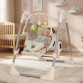 2-1 Intelligent Swing Baby High Chair Modern APP Controlled Portable Foldable Installation-Free Silla De Alimentacin Para Bebs