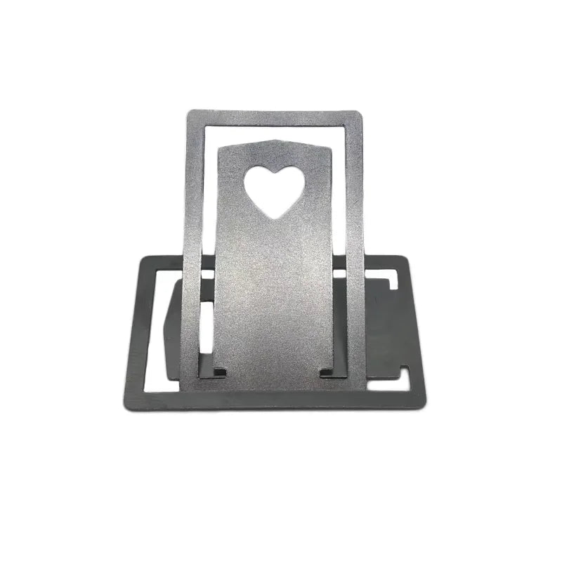 Customized Promotion Gift Sheet Metal Stainless Steel Blank Book Marks  Bookmark Clip