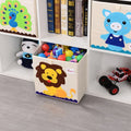 Cartoon Oxford Fabric Folding Clothes Storage Organizer Storage Boxes for Kids Toys Household Items Organizador