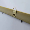 33*15mm One Hole Triangular Ring Metal Iron Plain Gold Silver Galvanized Brass-plated Home Picture Frame Hanger Wall Hook Box
