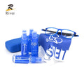 Custom Logo Hard Glasses Case Glasses Cleaning Cloth Lens Cleaning Spray Eyeglasses Packaging Set