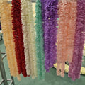 Artificial Silk Hydrangea Wisteria Garland for Mother's Day Hanging Wedding Ceiling Centerpieces String Hanging Hydrangea Flower