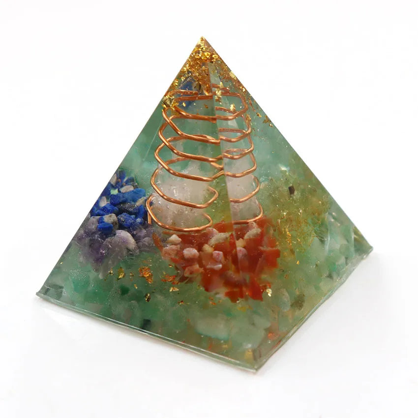 2025 Best Deal on Sets Orgone Chakra Pyramids Sets Wholesaler Orgone Pyramids Folk Crafts Orgone Chakra Pyramids