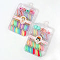 Genya Wholesale Rubber Bands Elastic Hair Accessories Small Seamless Hair Bands Soft Hair Elastics Ponytail Holders