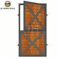 Regular 1.2*2.2m Size Exterior Durable Wooden Metal Horse Barn Window and Dutch Door MegaBDM